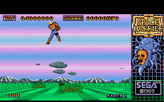 DOS Space Harrier 
